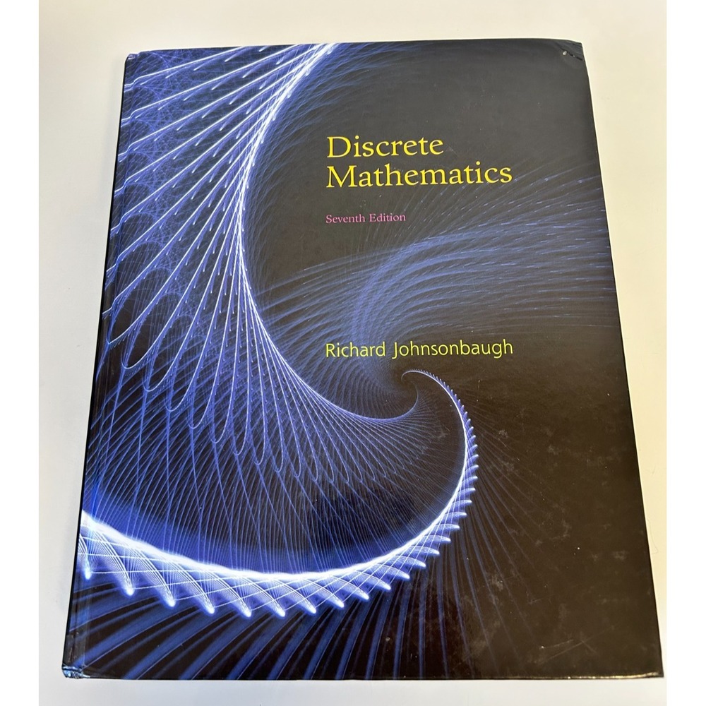 Discrete Mathematics by Richard Johnsonbaugh (2007, Hardcover)